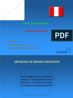 Abonos Orgánicos