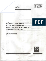 CODIGO NACIONAL PARA ASCENSORES DE PASAJEROS. TRAFICO VERTICAL. 621-3-97.pdf