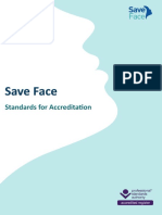 Save Face Standards For Accreditation Final Nov 2017 PDF
