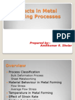 Defects in Metal Forming Processes: Prepared By:-Amitkumar R. Shelar
