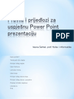 Pravila I Prijedlozi Za Uspješnu Prezentaciju