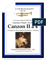 Canzon II A 4 No 187 PDF