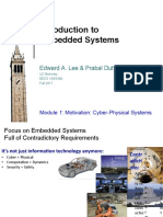 Introduction To Embedded Systems: Edward A. Lee & Prabal Dutta