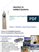 Introduction To Embedded Systems: Edward A. Lee & Prabal Dutta