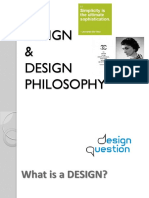 Design and Design Philosophy
