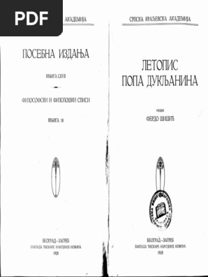 250122659 Letopis Popa Dukljanina Priredio Ferdo Sisic Pdf