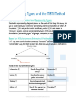 Personality Types PDF