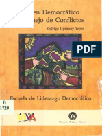 Orden Democrático y Manejo de Confictos - Rodrigo Uprimny Yepes PDF