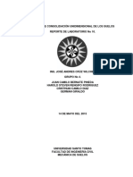 Ensayo de Consolidacion Unidimensional D PDF
