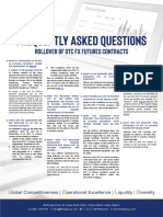 Understanding rollovers of OTC FX futures contracts