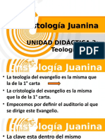 LITERATURA JUANINA - Cristología