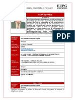 Ficha de Datos Universidad Nacional Federico Villareal