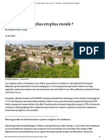 16-Une France de Plus en Plus Rurale - Futuribles - Veille, Prospective, Stratégie
