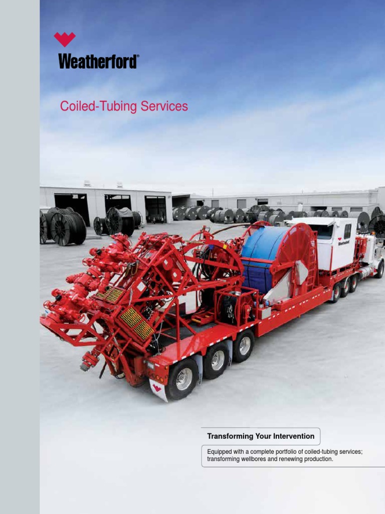 Coiled Tubing Services Transforming Your Intervention Pdf Oil Well