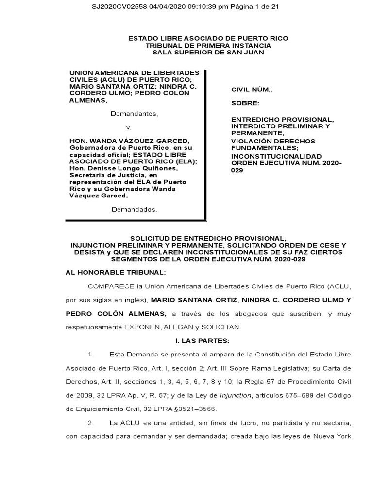 demanda-al-gobierno-de-puerto-rico-pdf-puerto-rico-constituci-n
