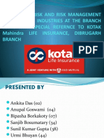 Kotak Life Insurance: A Study of Risk Management