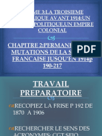 Permanences Et Mutations de La Societe Francaise (1870-1914)