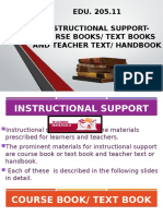 EDU 205.11 Course Book and Handbook