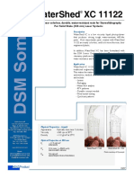 Watershed XC 11122: Clear, Near Colorless, Durable, Water-Resistant Resin For Stereolithography