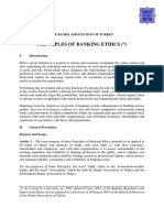 Bankacilik Etik Ilkeleri PDF