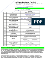 Shine Dew Water Equipment Co., Ltd. PET bottle water plant proposal