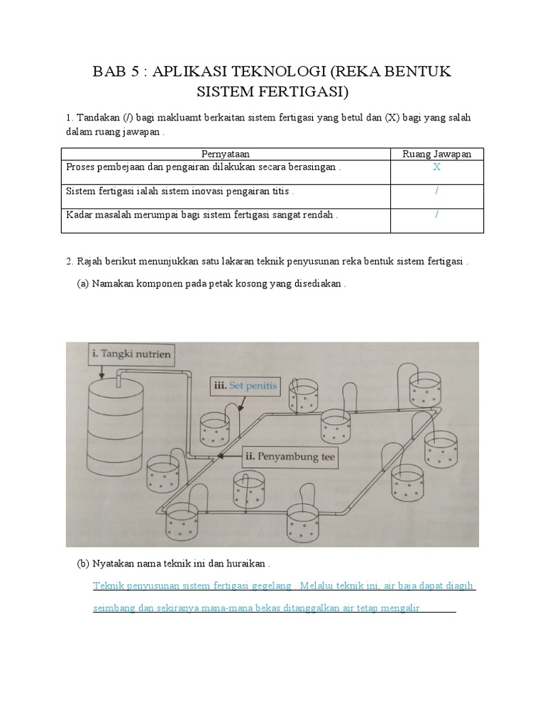 Bab 5 1 Fertigasi Pdf