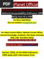 NAB TEST MCQS in PDF Part-3