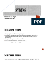 Pemrograman String di C