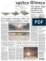 Drought Mimics Fire in Boosting Mudflow Risk: No Clear Sign of Ulterior Motives in Visa Papers