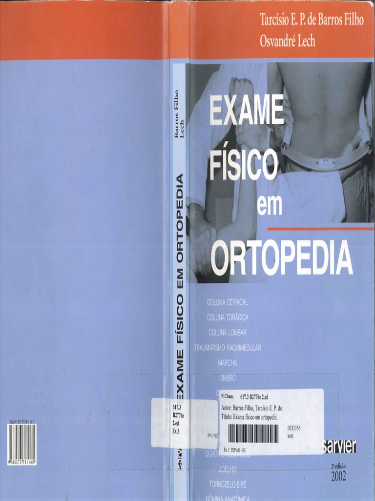 Exame Físico em Ortopedia - Osvandre Lech PDF | PDF