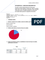 Práctica 5 de Estadística I PDF