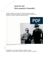 Pasión y Muerte Del Vanguardista Puneño Gamaliel Churata