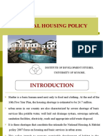 National housing policy guide