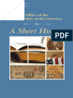 A Short History: Office of The Comptroller of The Currency