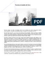 Termina La Batalla Del Avre PDF