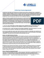 Lenel End User License Agreement: DOC 1059 EN US (Jan. 2019) Revision 2019.1 - 1