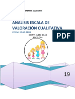 Analisis de La Escala de Valoración