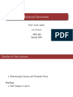 Financial Derivatives: Prof. Scott Joslin