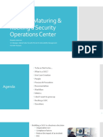 Building Maturing and Rocking A Security Operations Center Brandie Anderson PDF