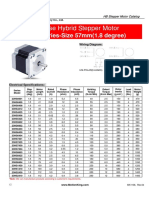 2 Phase Hybrid Stepper Motor: 23HS Series-Size 57mm (1.8 Degree)