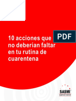 10 Acciones Que Hacer en Cuarentena by SASMI PERÚ