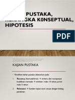 Kajian Pustaka, Kerangka K0nseptual, Hipotesis PDF