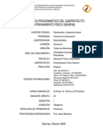 Entrenamiento Fisico General PDF