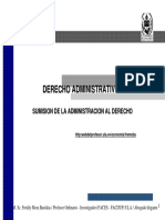 Sumision Administracion Derecho PDF