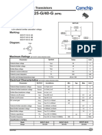 BC817-16-G/25-G/40-G: General Purpose Transistors