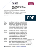 As implicações do coaching science nos esportes de aventura - um estudo de revisão sistematica