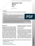 Vein Management For Cardiac Device Implantation PDF