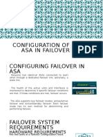 Configure Active/Standby ASA Failover