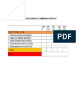 Rúbrica Optativa IV PDF